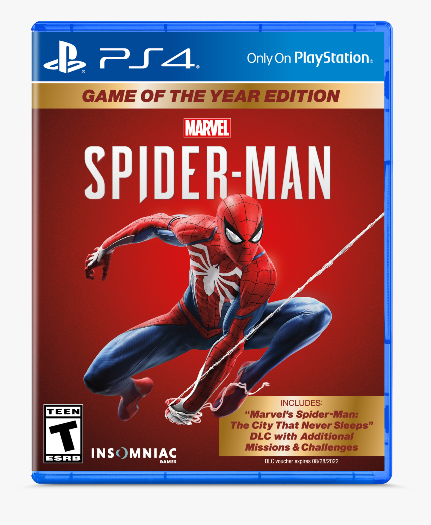 Marvel's Spider Man Game Of The Year Edition, HD Png Download, Free Download