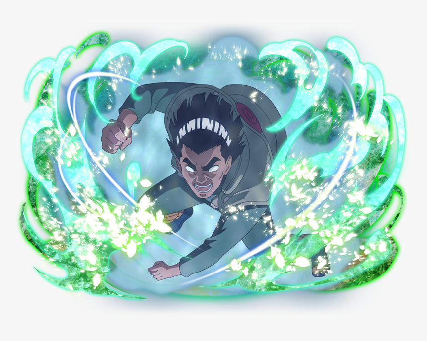 Naruto Blazing Might Guy Passionate Fist, HD Png Download, Free Download