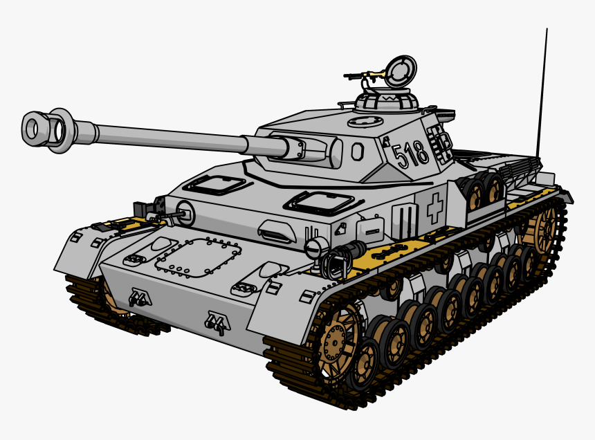 Army Tank Clipart - Military Tank Clip Art, HD Png Download, Free Download