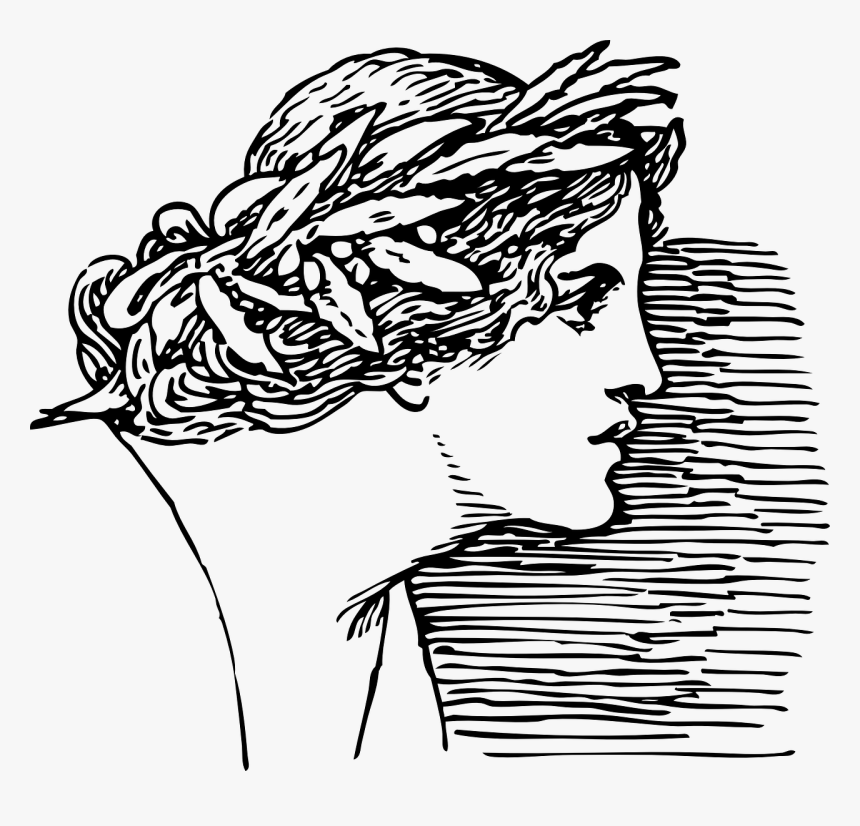 Greek Woman Roman Woman Victor Free Picture - Ancient Greece Art Drawing, HD Png Download, Free Download