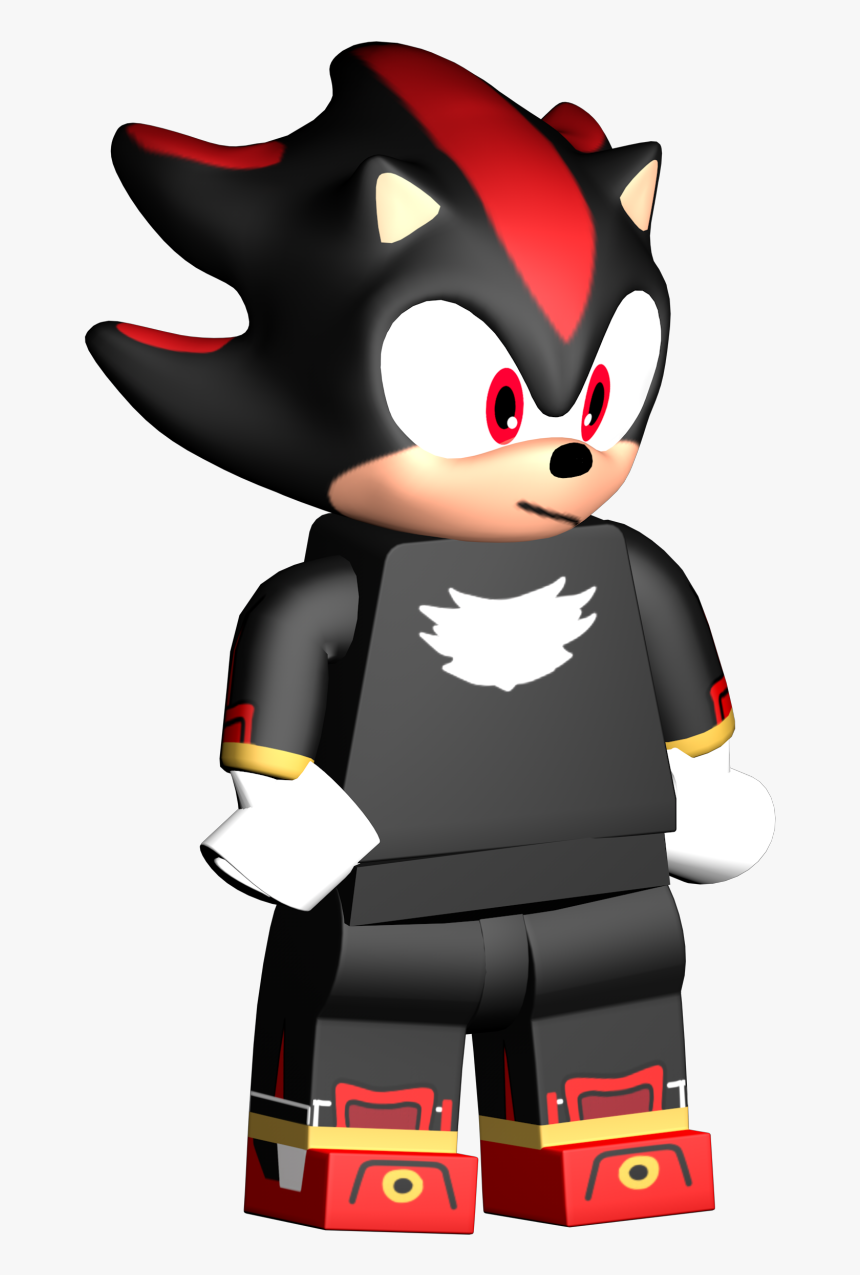 Lego Shadow Render - Shadow The Hedgehog Lego, HD Png Download, Free Download