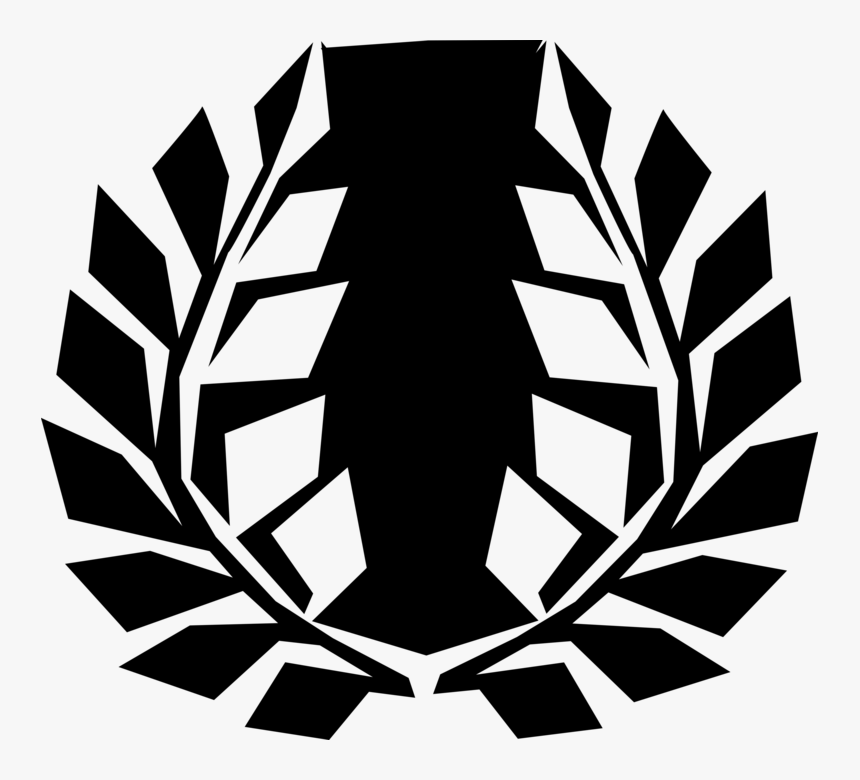 Vector Illustration Of Ancient Greek And Roman Laurel - Symbol For Victory Ancient, HD Png Download, Free Download