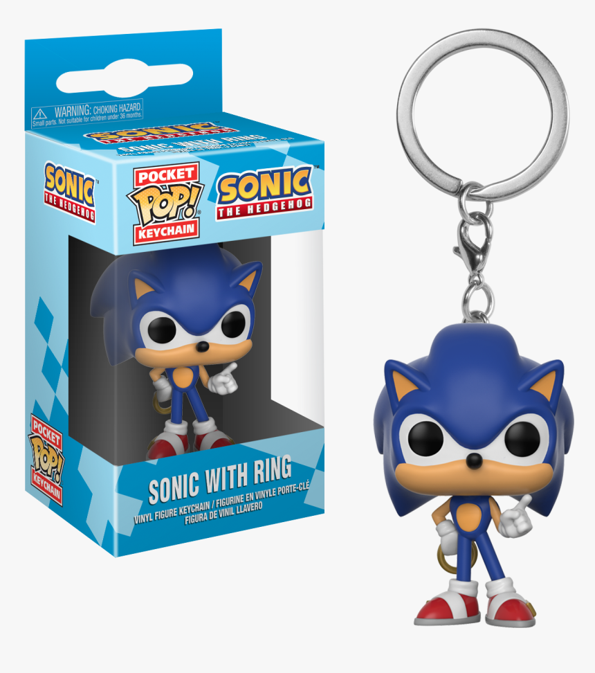 Pocket Pop Keychain Sonic, HD Png Download, Free Download