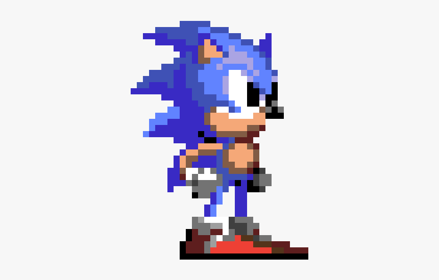 Sonic 1 Sonic Sprite, HD Png Download, Free Download