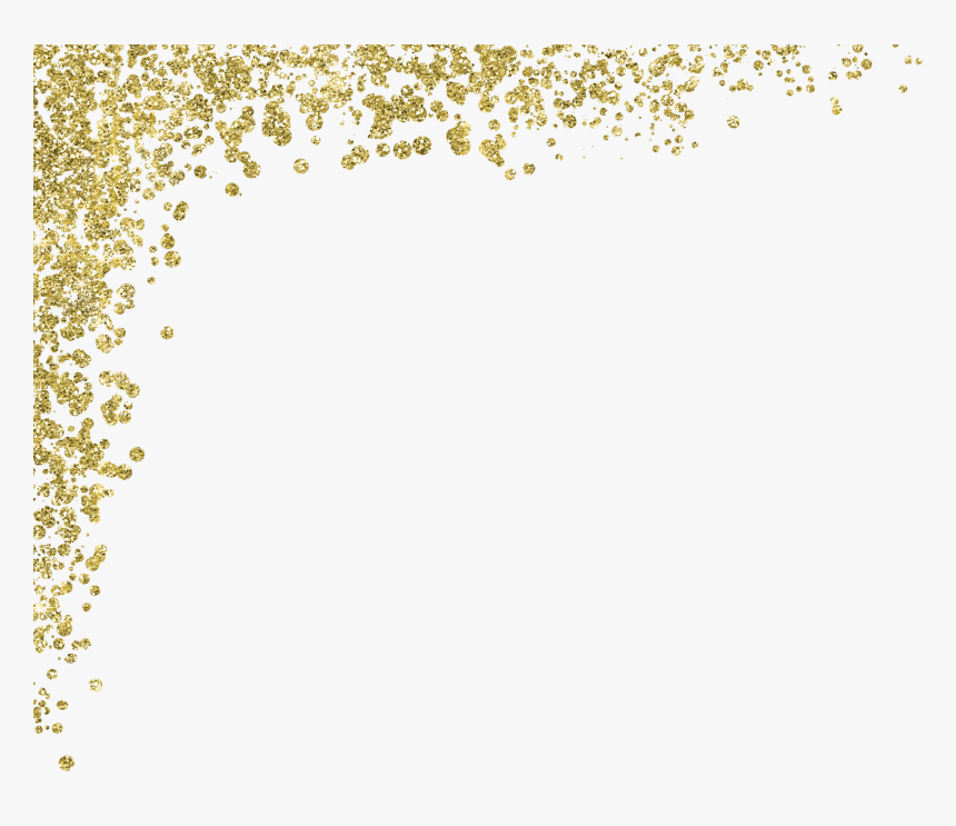 Gold Glitter Material - Gold Sparkles Transparent Png, Png Download, Free Download