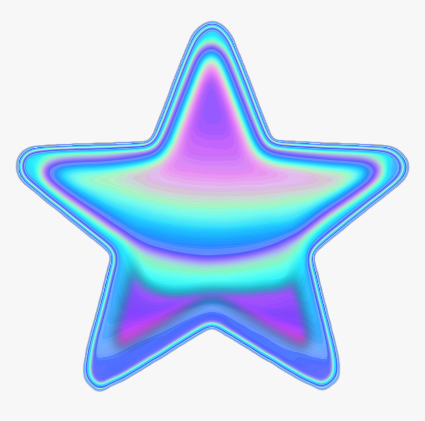 Hologram Star Png, Transparent Png, Free Download