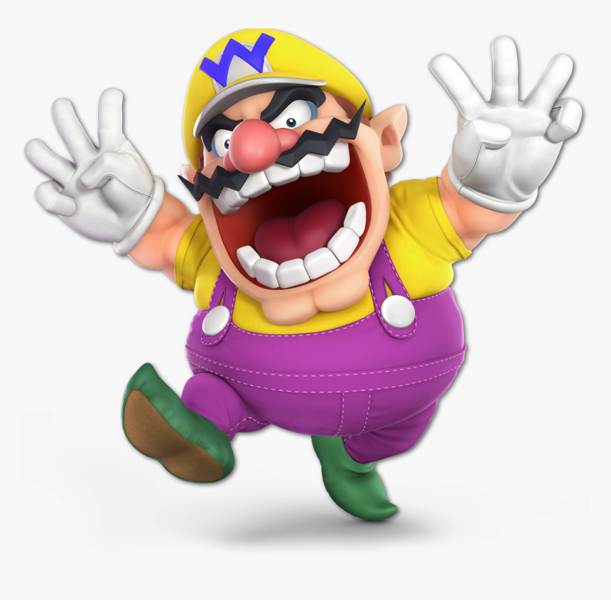 Super Smash Bros Ultimate Wario Render, HD Png Download, Free Download