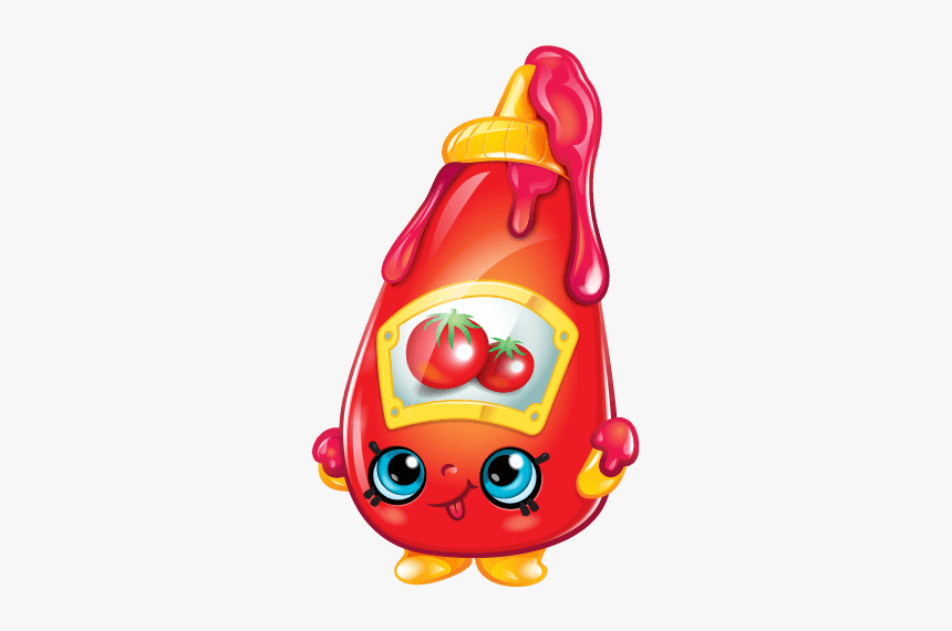 Pantry Tommyketchup Shopkins Picture - Shopkins Tommy Ketchup, HD Png Download, Free Download