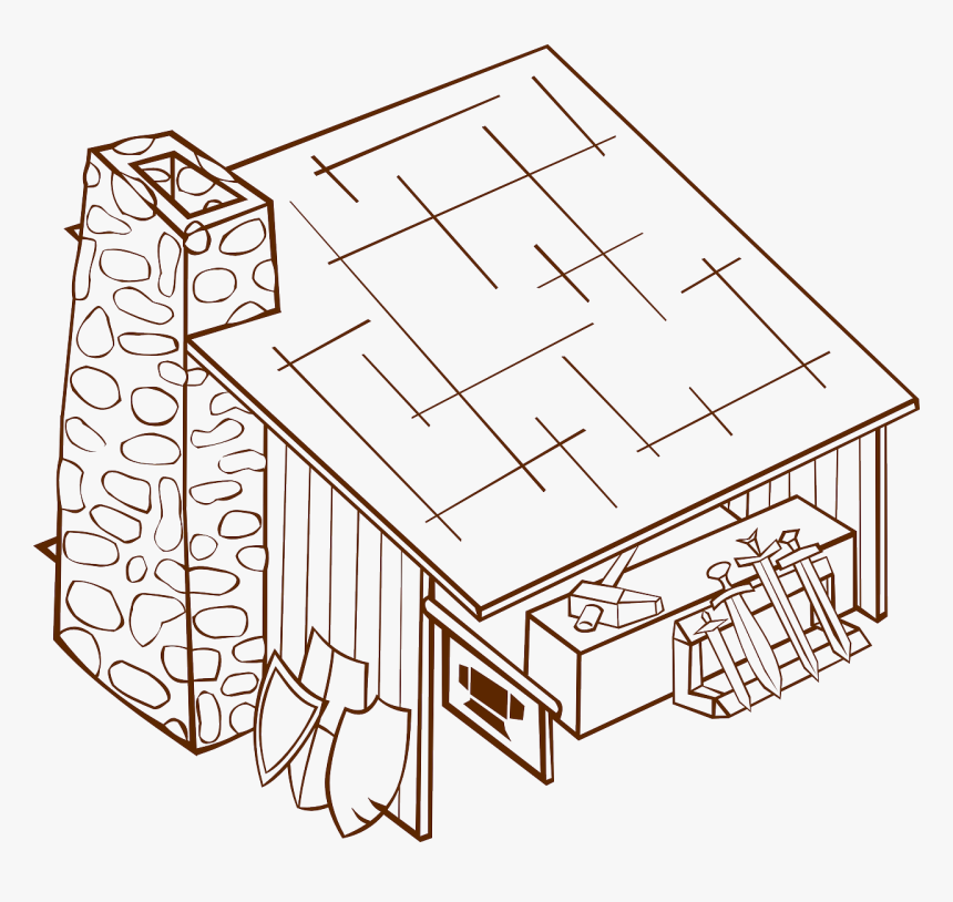 Draw A Blacksmith Shop, HD Png Download, Free Download