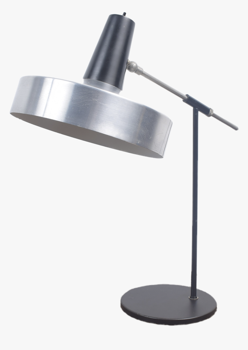 Black And Chrome Desk Light By H - Lamp, HD Png Download, Free Download