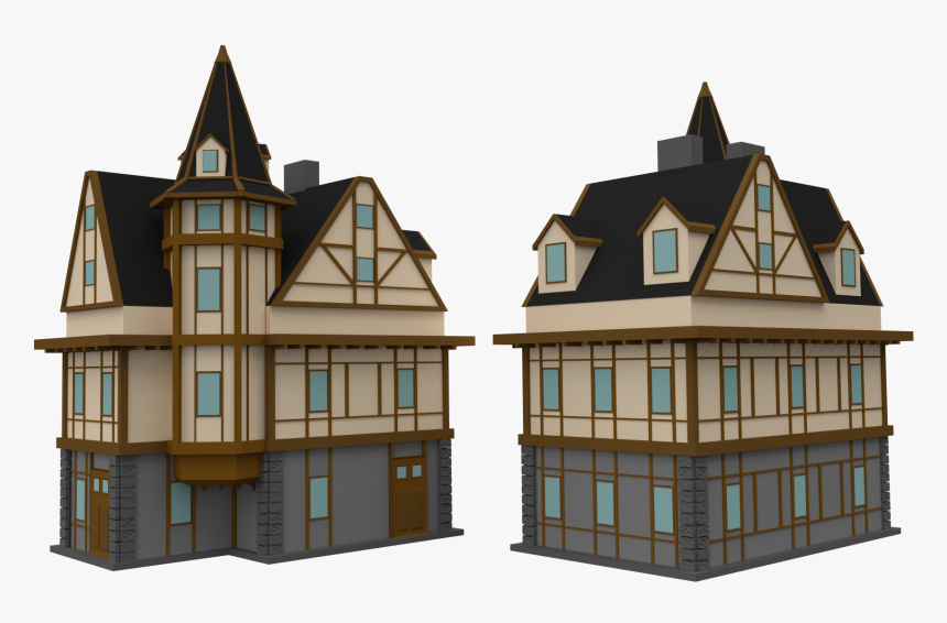 Medieval House Blender, HD Png Download, Free Download