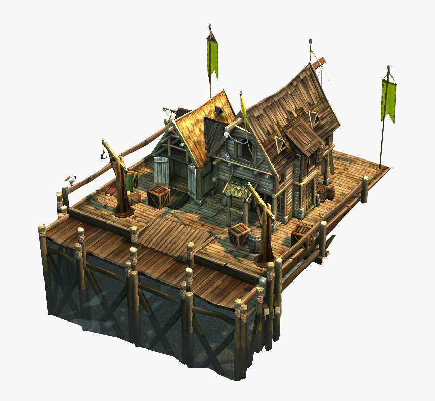 Fantasy Warehouse Building, HD Png Download, Free Download