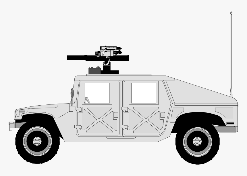 Jeepney Drawing Cute - Draw A Army Car, HD Png Download, Free Download