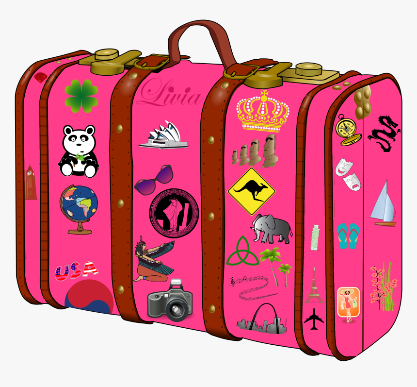 Download Suitcase Png Clipart - Luggage Clipart Png, Transparent Png, Free Download