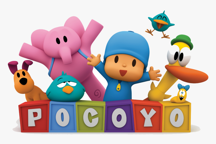 Clip Art Learning Games Animation Child - De Pocoyo, HD Png Download, Free Download