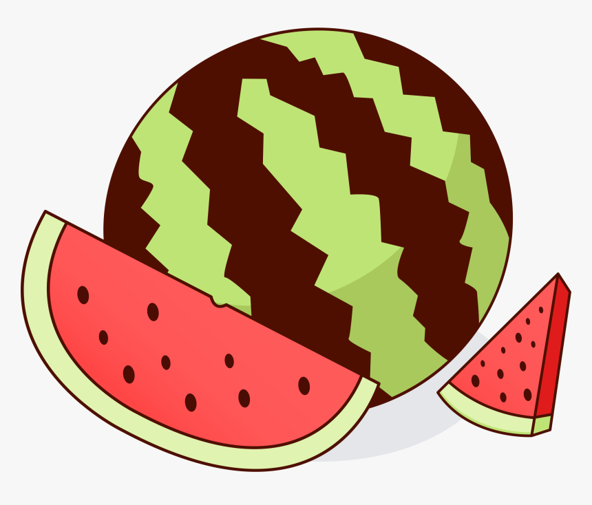 Watermelon Clip Art - Clipart Watermelon, HD Png Download, Free Download