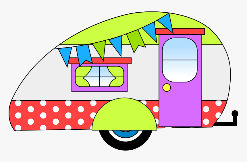 Camper Clip Art Free, HD Png Download, Free Download