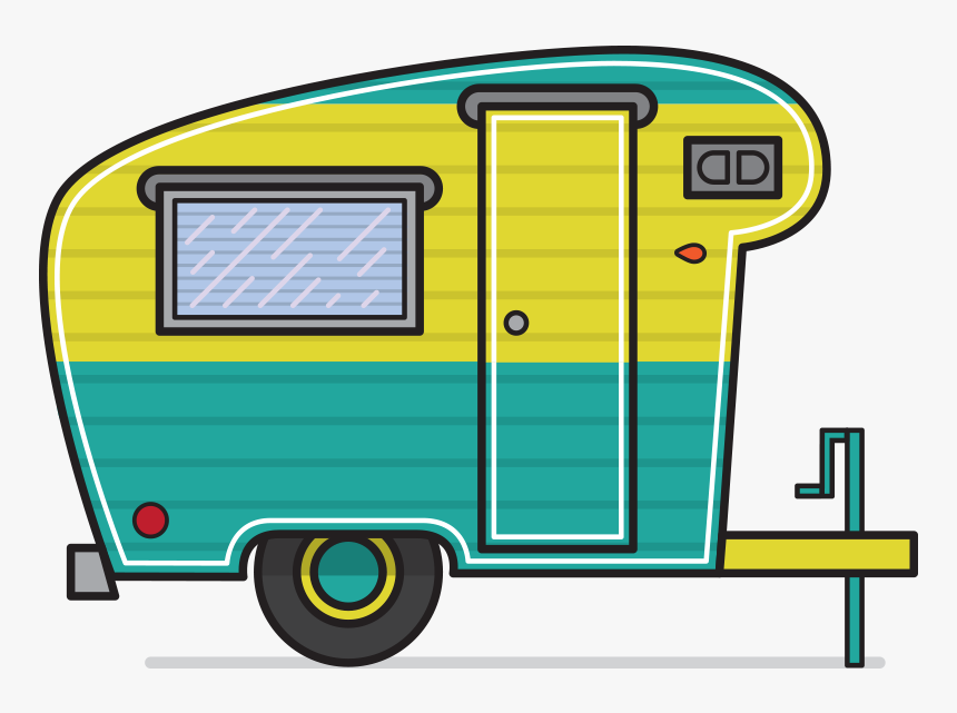 Camper Clipart, HD Png Download, Free Download