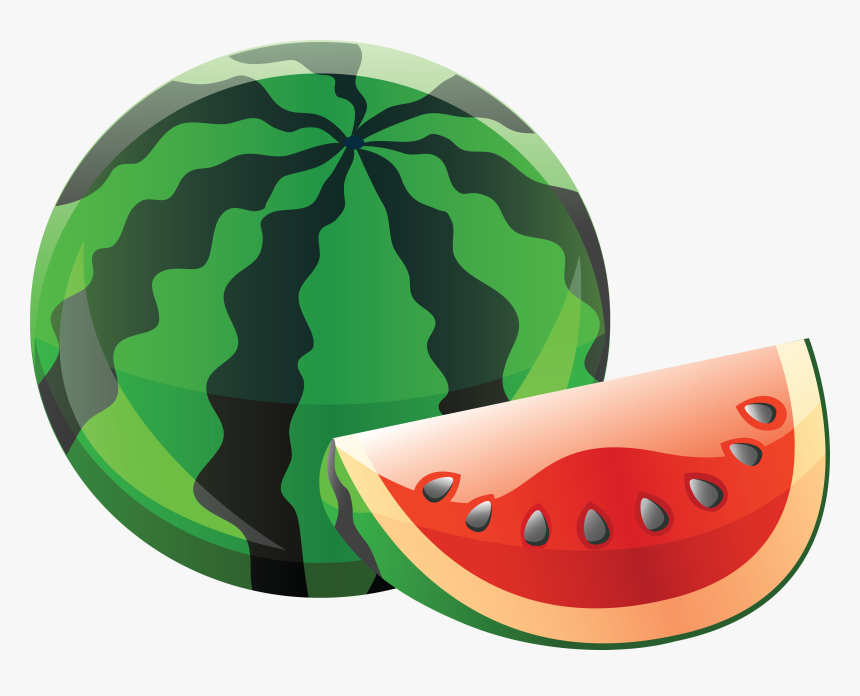 Watermelon Clipart Transparent Background - Fruits Name In Sindhi, HD Png Download, Free Download