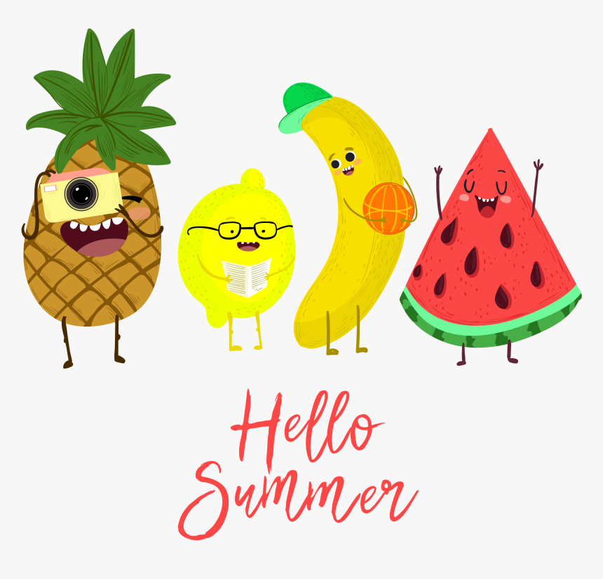 Summer Clipart Cute - Cute Transparent Background Summer Clipart, HD Png Download, Free Download