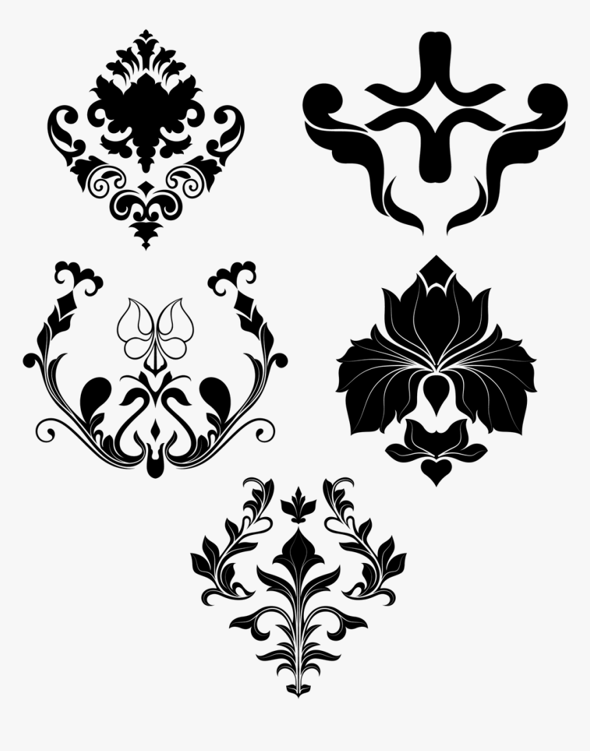 Victorian Art Deco Corner Free Picture - Bingkai Vector, HD Png Download, Free Download