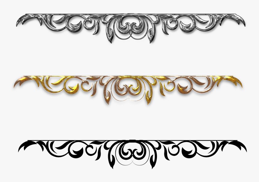 Victorian, Art Deco, Corner, Border, Frame, Floral - Frames Para Convite De Casamento, HD Png Download, Free Download