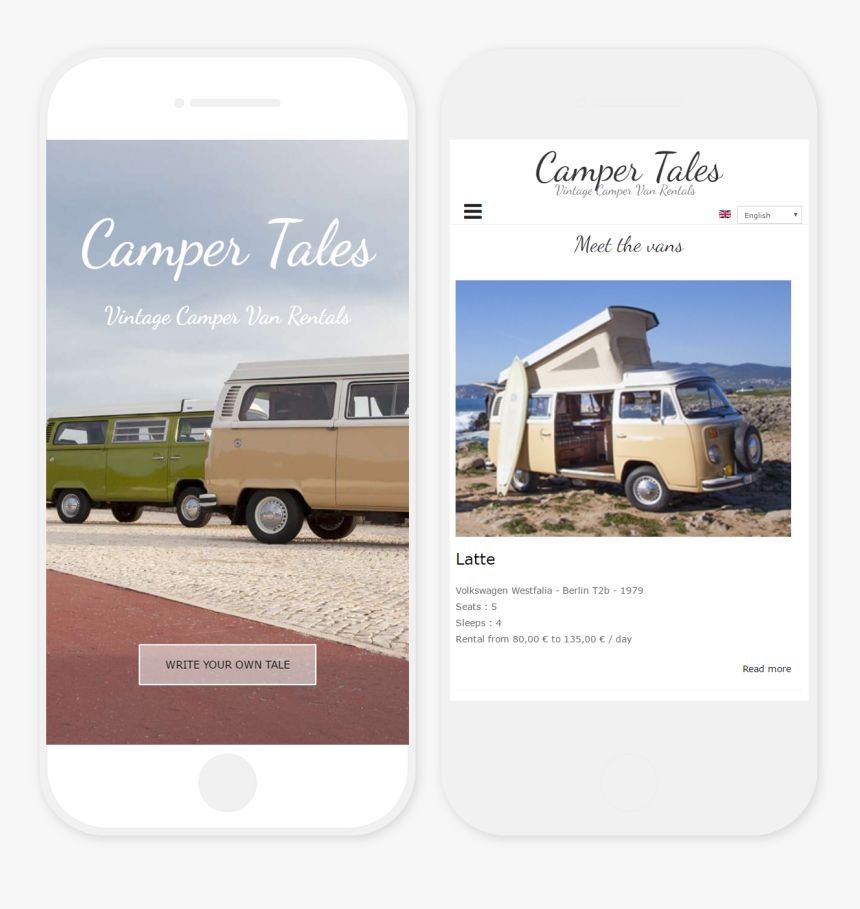 Campertales Mobile - Commercial Vehicle, HD Png Download, Free Download