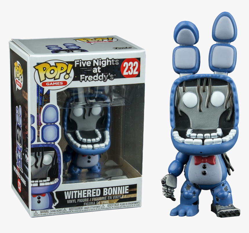 Five Nights At Freddy"s - Withered Bonnie Funko Pop, HD Png Download, Free Download