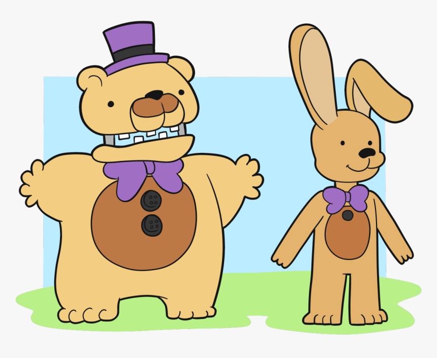 Transparent Fnaf Png - Spring Bonnie Fan Art, Png Download, Free Download