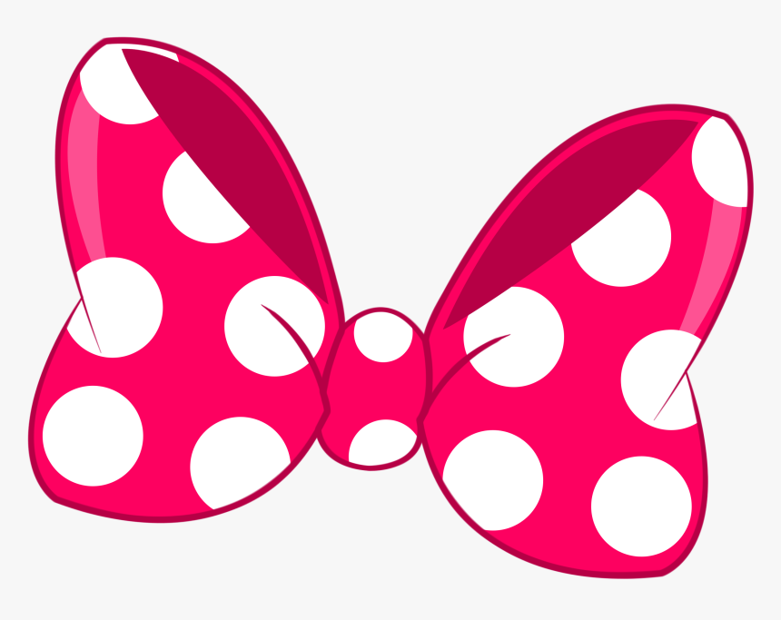 Pink Minnie Mouse Bow, HD Png Download, Free Download