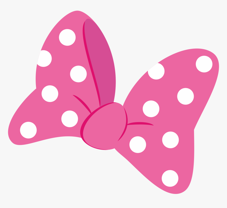 Minnie Mouse Ribbon Png, Transparent Png, Free Download