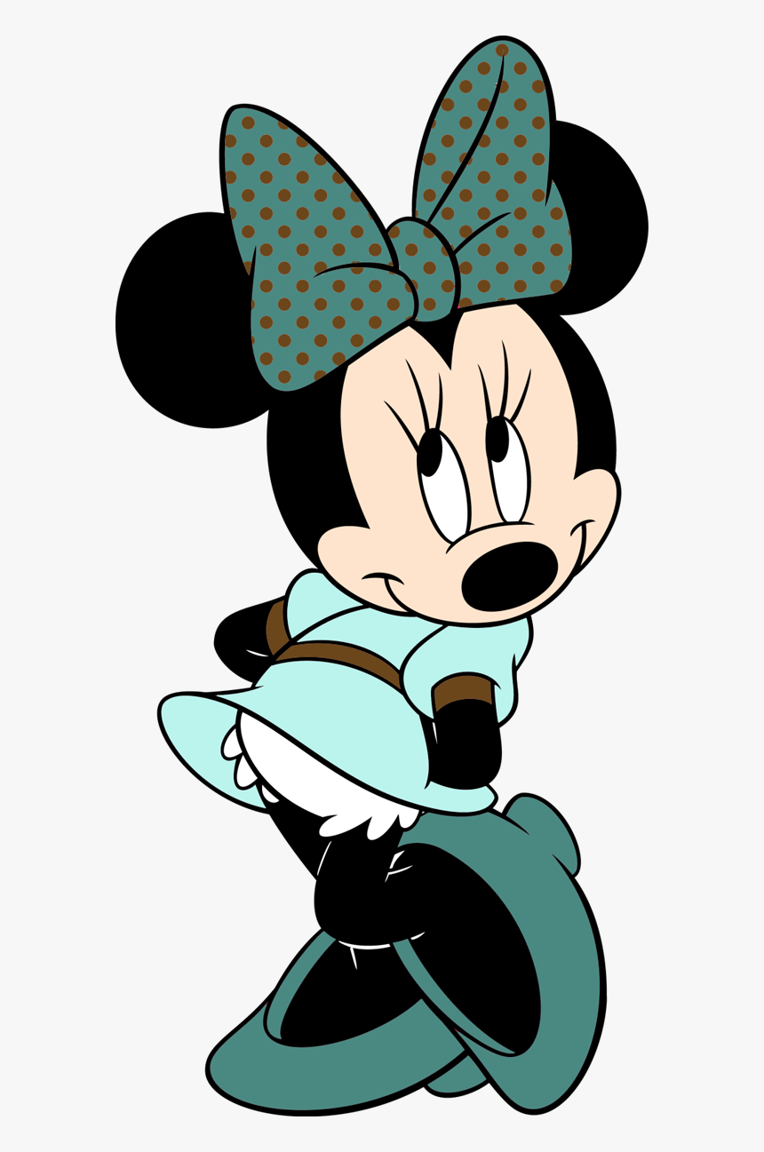 Transparent Mickey And Minnie Png - Purple Minnie Mouse Clipart, Png Download, Free Download