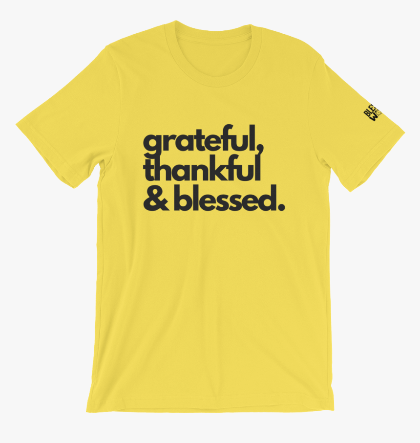 Image Of Grateful, Thankful Blessed Yellow, HD Png Download, Free Download