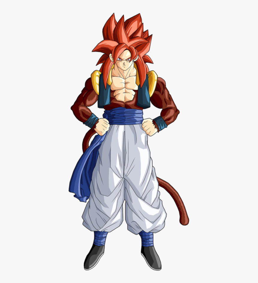 Gogeta Super Saiyan 4 Dragon Ball Gt - Dragon Ball Gt Super Saiyan 4 Gogeta, HD Png Download, Free Download