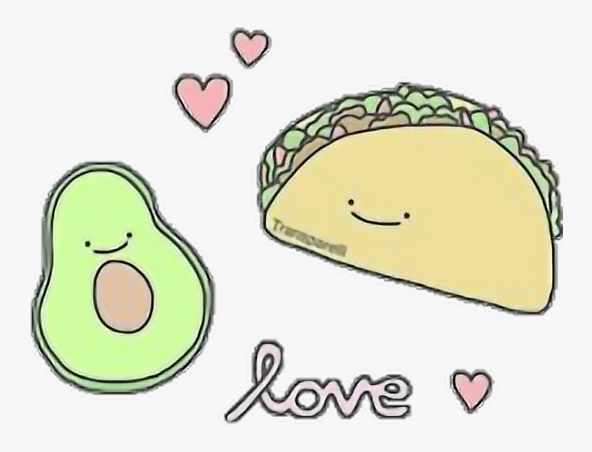 #tumblr #snapchat #aesthetic #filter #love #cute #kawii - Tacos Tumblr Png, Transparent Png, Free Download