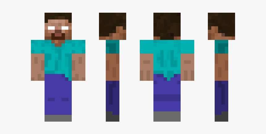 Clip Art Minecraft Pe Herobrine Skin - Anthonycraftyt Skin, HD Png Download, Free Download