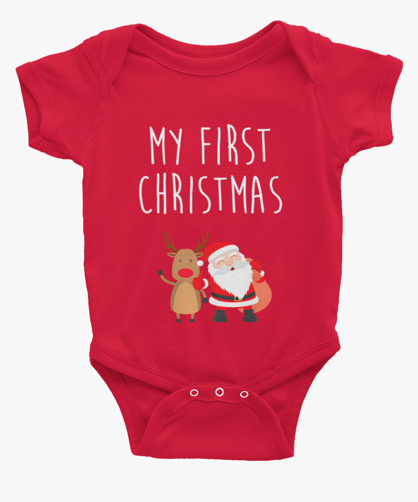 my first christmas onesie boy