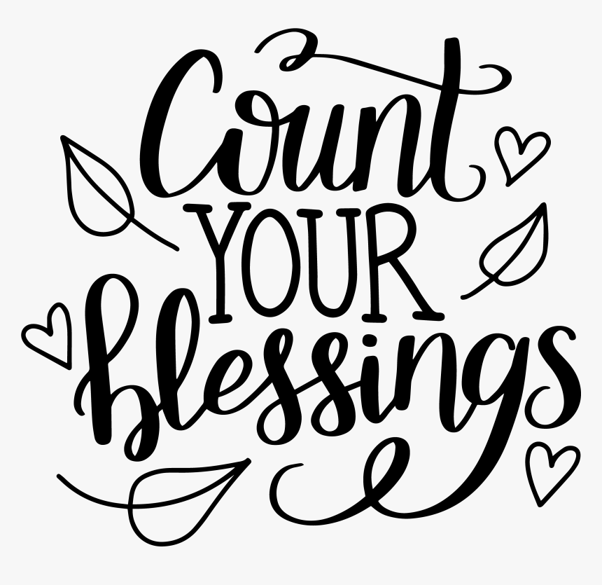 Cotton Svg Blessed - Count Your Blessings Svg, HD Png Download, Free Download
