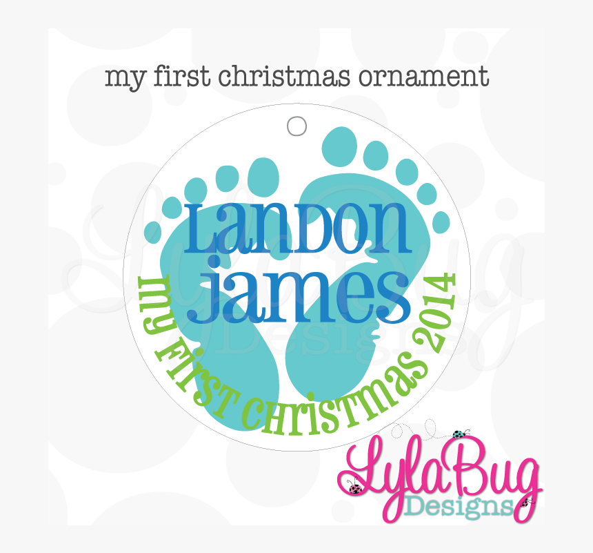 Baby Boy My First Christmas Ornament - Christmas Market, HD Png Download, Free Download