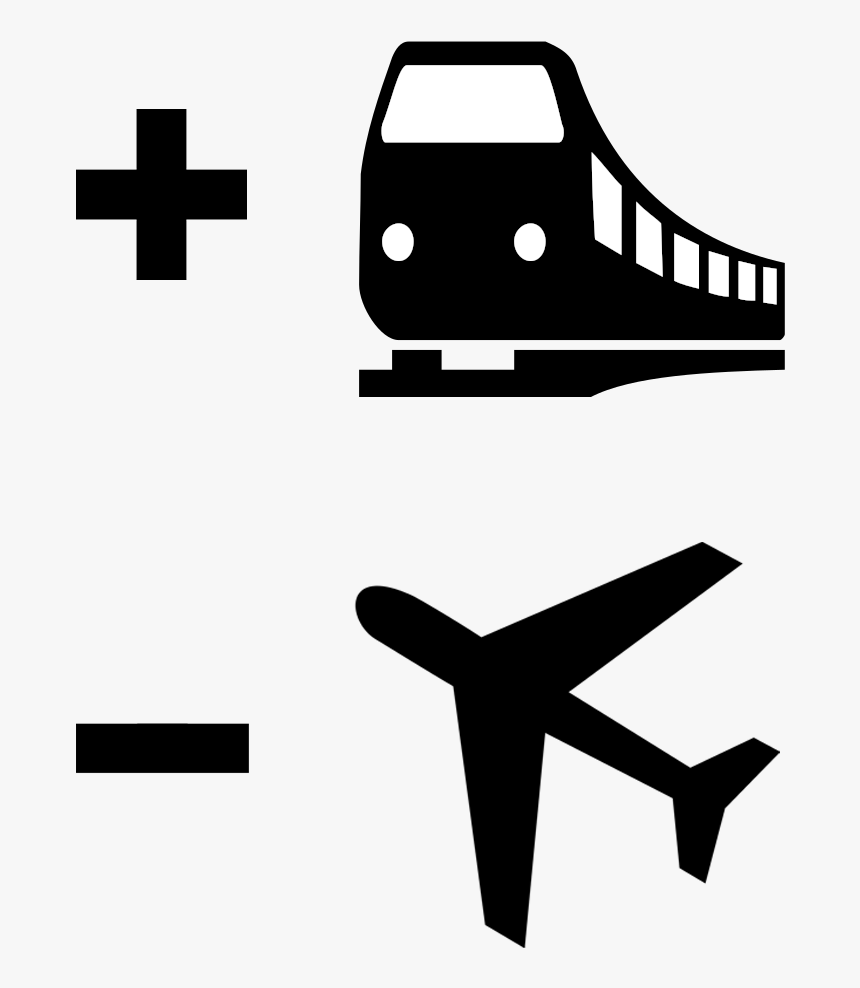 Travel More By Train Than By Plane Icon - Train Icon Png Small, Transparent Png, Free Download