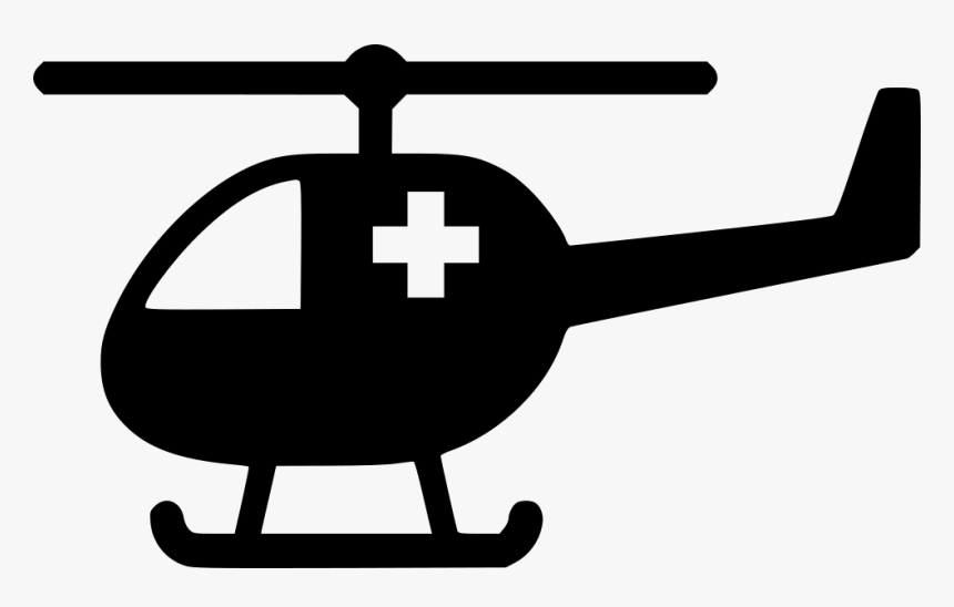 Ambulance Helicopter Comments - Helicopter Icon Png, Transparent Png, Free Download