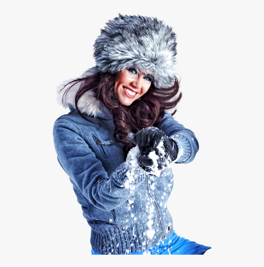Thumb Image - Tube Png Femme Hiver, Transparent Png, Free Download