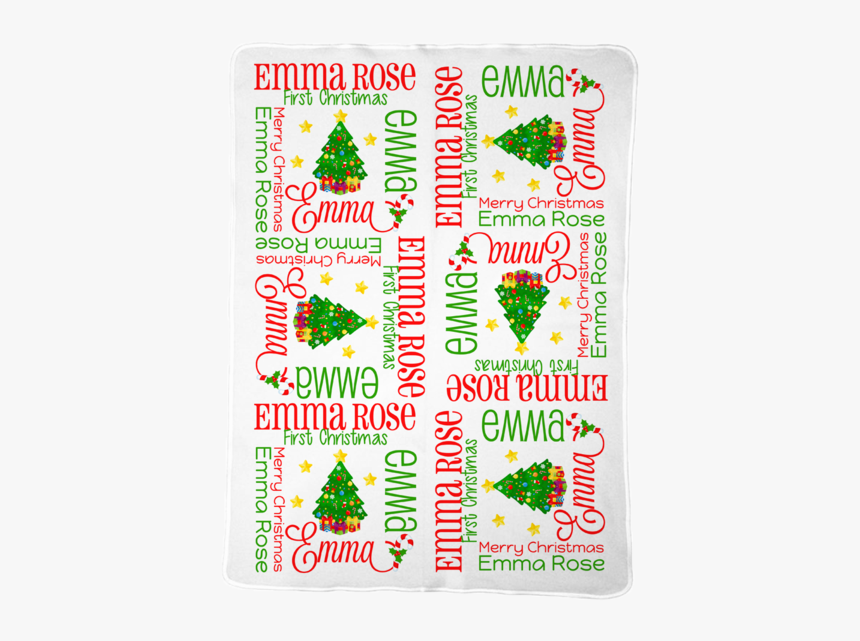 Christmas Tree Baby Blanket - Christmas Tree, HD Png Download, Free Download