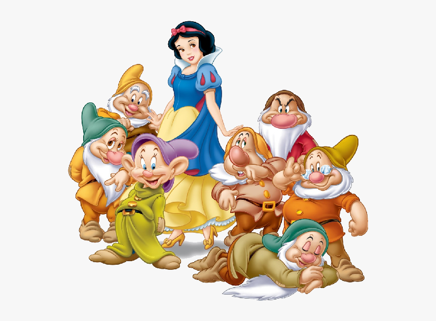 Snow White And The Seven Dwarves-1 - Branca De Neve E Os 7 Anoes, HD Png Download, Free Download