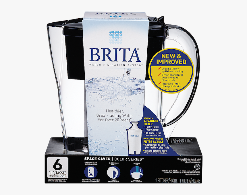 Undefined - Brita 5 Cups Basic Water Pitcher, HD Png Download - kindpng