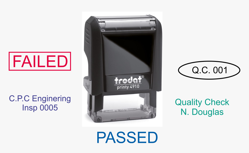 Engineering , Inspection, Quality Control Self-inking - Gadget, HD Png Download, Free Download