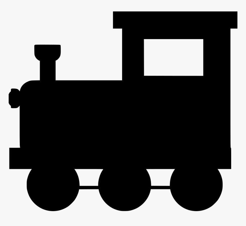 Silhouette Clip Art Steam Train Train Silhouette Black, HD Png Download, Free Download