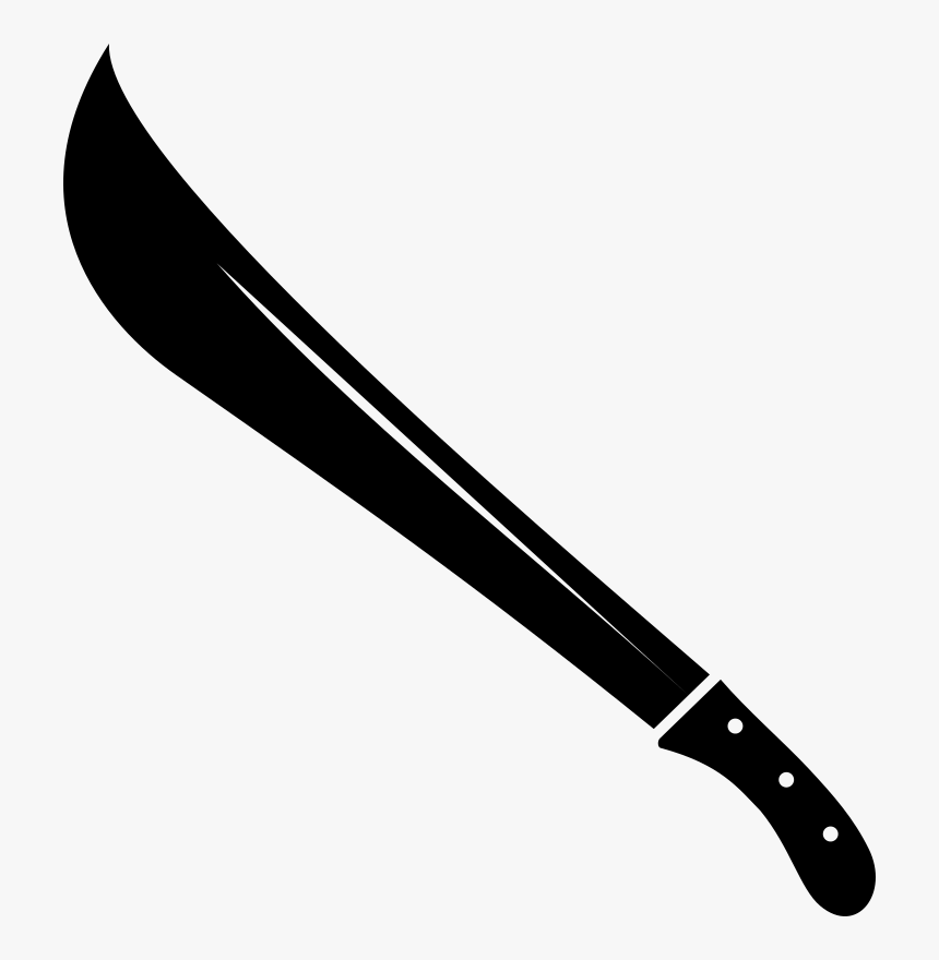 Logo Machete Drawing Knife Axe Download Hq Png Clipart - Machete Clip Art, Transparent Png, Free Download