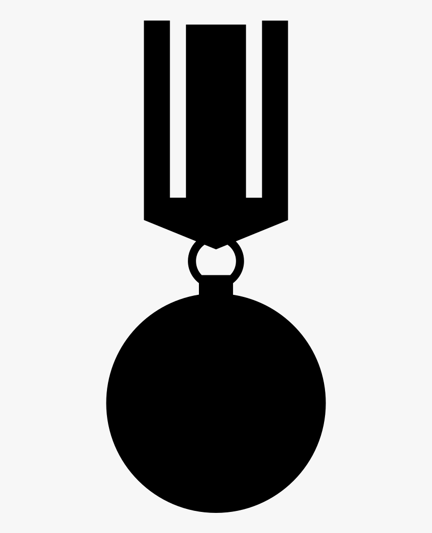 Football Medal - Medal Silhouette Hd Png, Transparent Png, Free Download