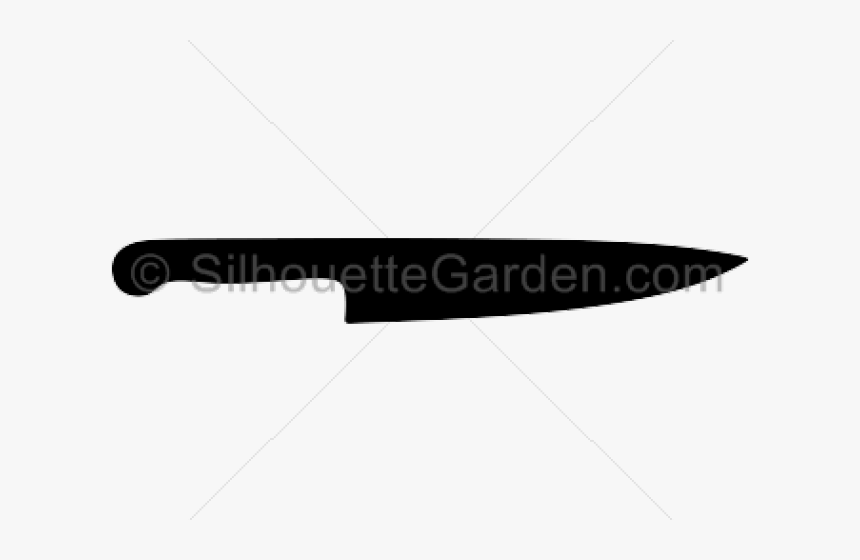 Silhouette Clipart Knife - Utility Knife, HD Png Download, Free Download